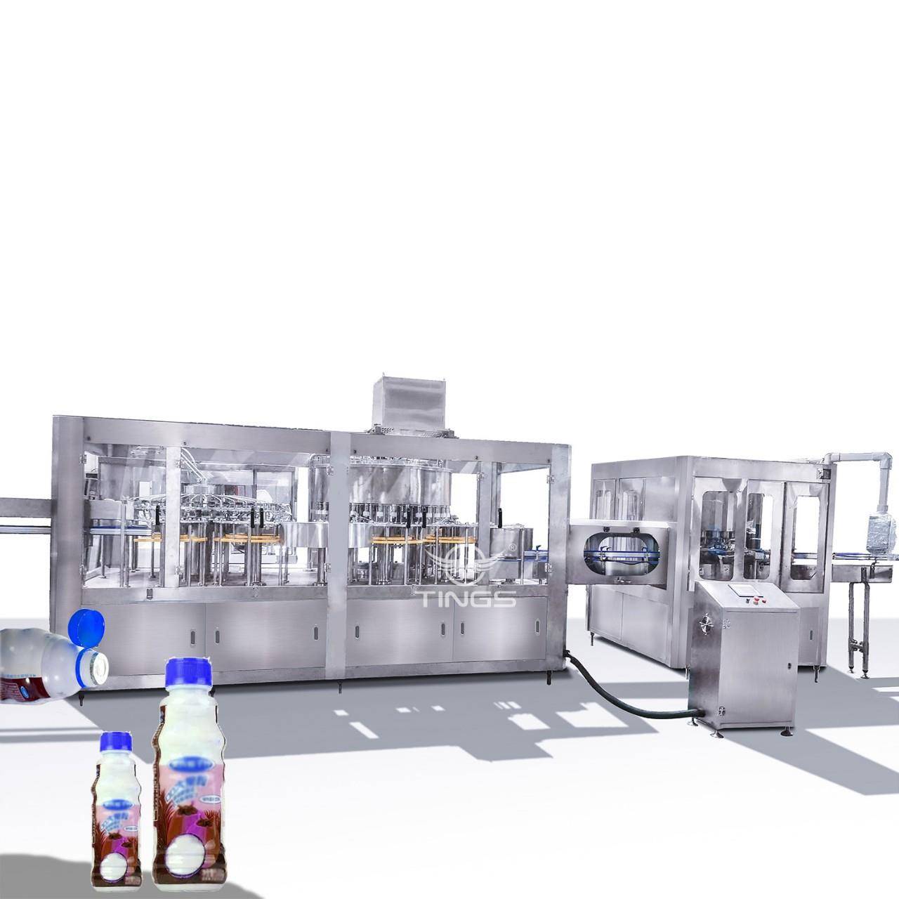 定制纯椰子水灌装线椰子果肉灌装机瓶装大颗粒椰肉椰汁灌装设备