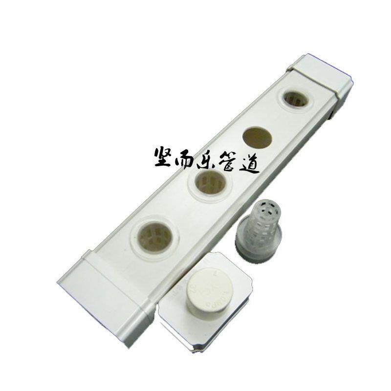 水培管道立体无土栽培槽方形pvc水培种植管种植槽立体种植架