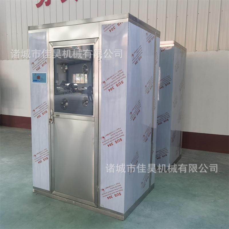 全自动感应风淋室货淋室工厂用不锈钢食品无菌无尘车间风淋室单人