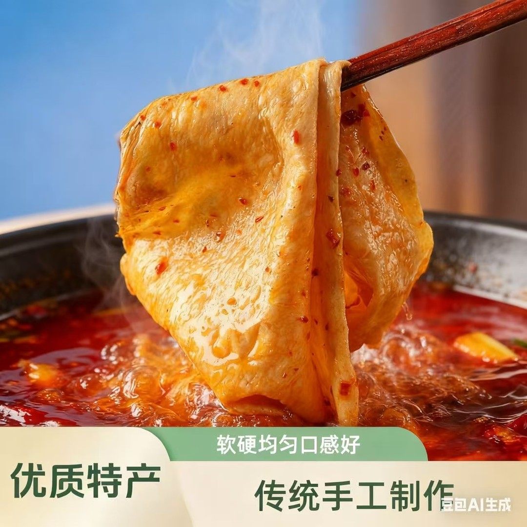 贵州老豆皮精选原料传统手工豆制品家乡美食火锅到手包传统,粮油调味/速食/干货/烘焙,豆腐皮/腐竹/豆制品干货,淘宝优惠券,粉丝福利购,淘宝优惠卷