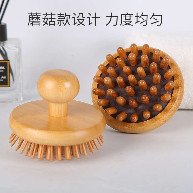 经络刷全身通用小腿肚子身体刷头部气囊按摩器刷背揉腹仪皮肤刮痧