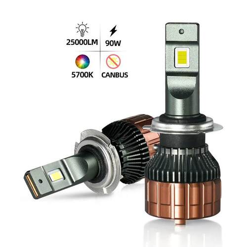 V6S H7 LED 45W 6000K 汽车前大灯 汽车车灯LED大灯
