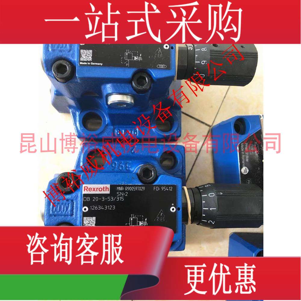 Rexroth力士乐液压阀/溢流阀 R900597029 DB20-3-53/315