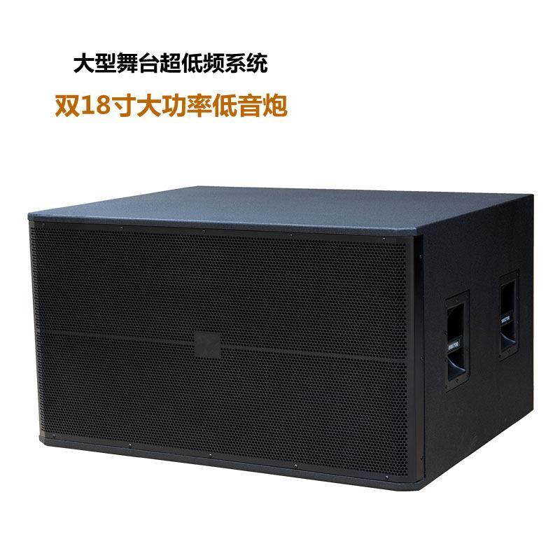 舞台大音响双18寸大功率无源低音炮音箱专业户外设备跨境重低音