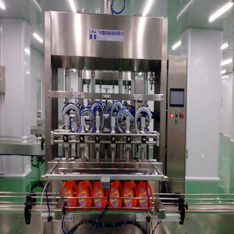 全自动橙花花水灌装线液体自动灌装机广州厂家自动灌装机