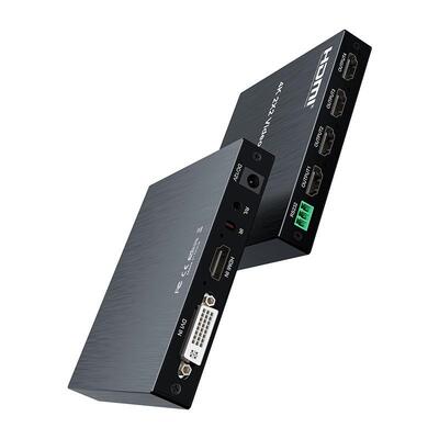 2x2视频拼接器HDMI视频高清拼接器DVIHDMI输入4路HDMI出4K30HZ