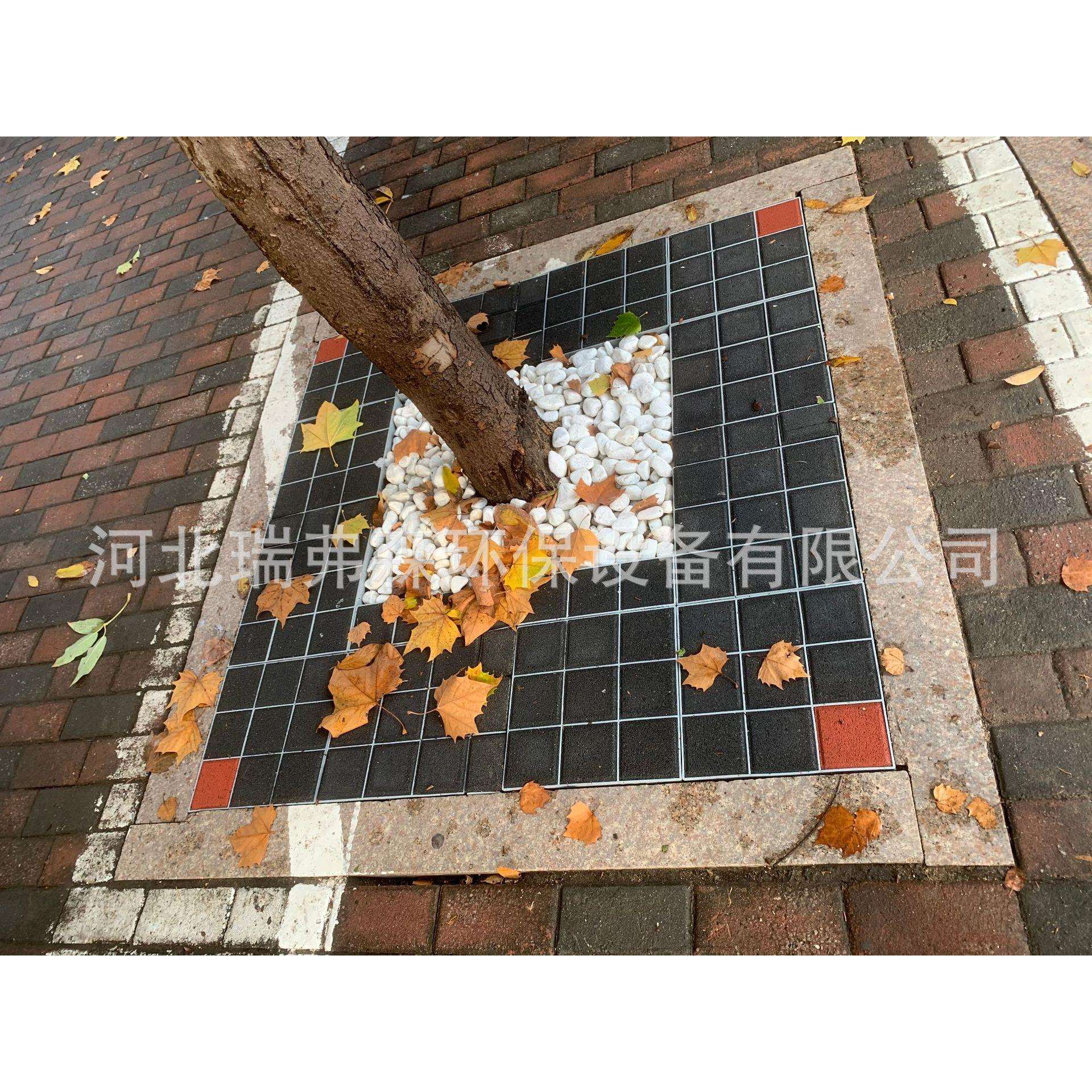 海绵生态护树板海绵型护树板树篦子保湿透水厂家直供