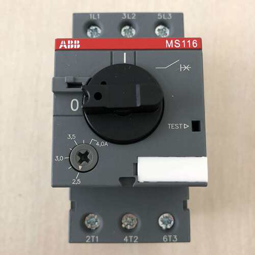 MS116 - 0.16;10140944/现货ABB MS116 电动机保护用断路器