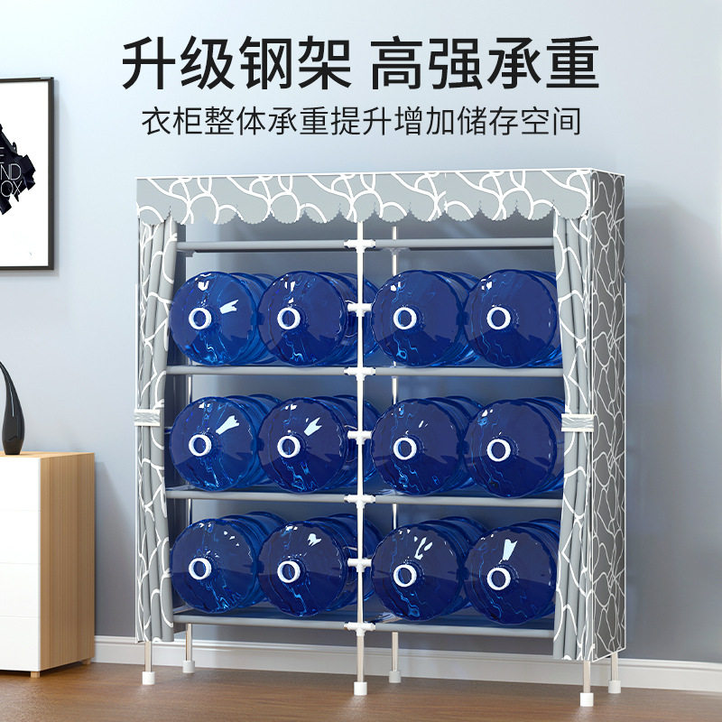 家用多层防尘鞋架收纳柜