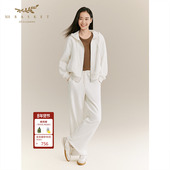 松紧腰长裤 XII 休闲裤 直筒百搭时尚 BASKET十二篮商场同款 25冬新款