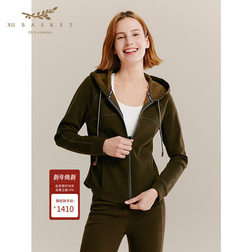 十二篮军绿百搭通勤外套