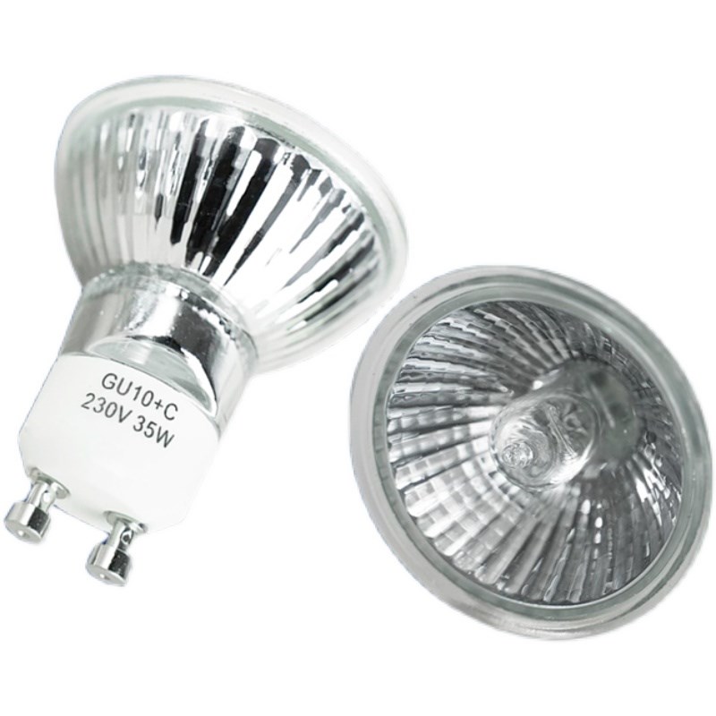 GU10灯杯卤素灯珠35W50W220v卤钨灯加热射灯灯泡香薰灯泡融蜡灯