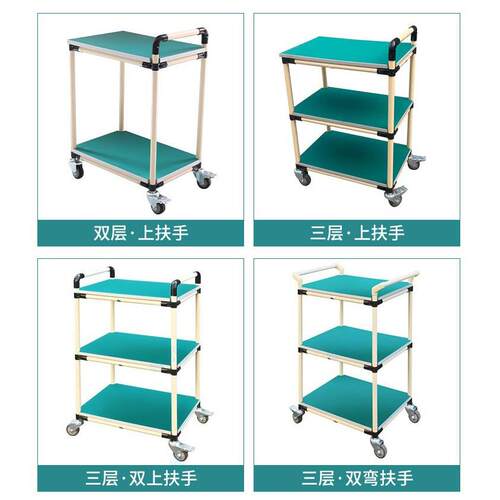 精益管线棒防静电周转车小手推车多功能车间移动工作台工具车分拣