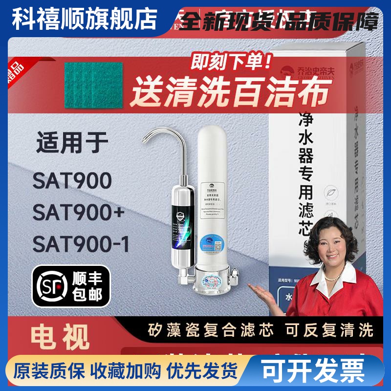 乔治史帝夫滤芯直饮史蒂夫净水器滤芯配件吏帝夫sat900滤芯旗舰店