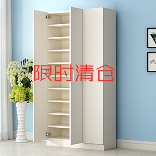 柜鞋 鞋 架储物柜阳台多层现代简约家用门口实木简易木质大容量收纳