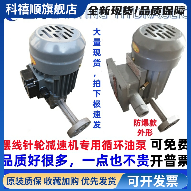 ZCB转子式CB1/0.8/1.2/1.4齿轮油泵电机YS5014/AO2 5024隔防爆YSB