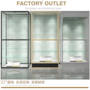 样品玻璃展示柜烟柜铝合金橱窗柜简约展示架层架产品摆放架收纳柜