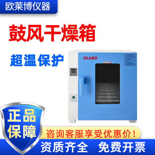 OLABO欧莱博DHG-9050A 带观察窗干燥箱0～50L 鼓风干燥箱