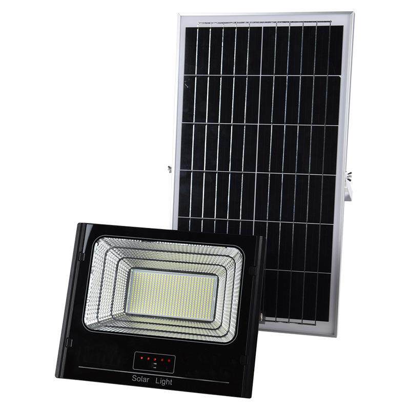英文太阳能投光灯LED户外庭院分体式室内外太阳能灯Solar Light