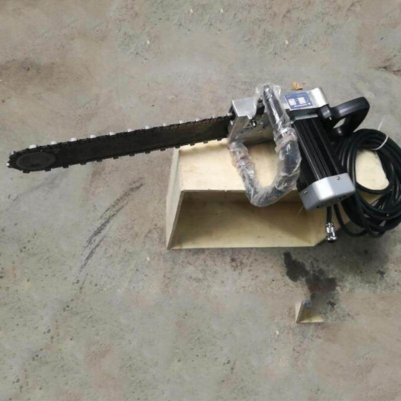 天坚然硬石材割锯 矿用气动混筋凝土链式锯 手提式钢墙面切切割机