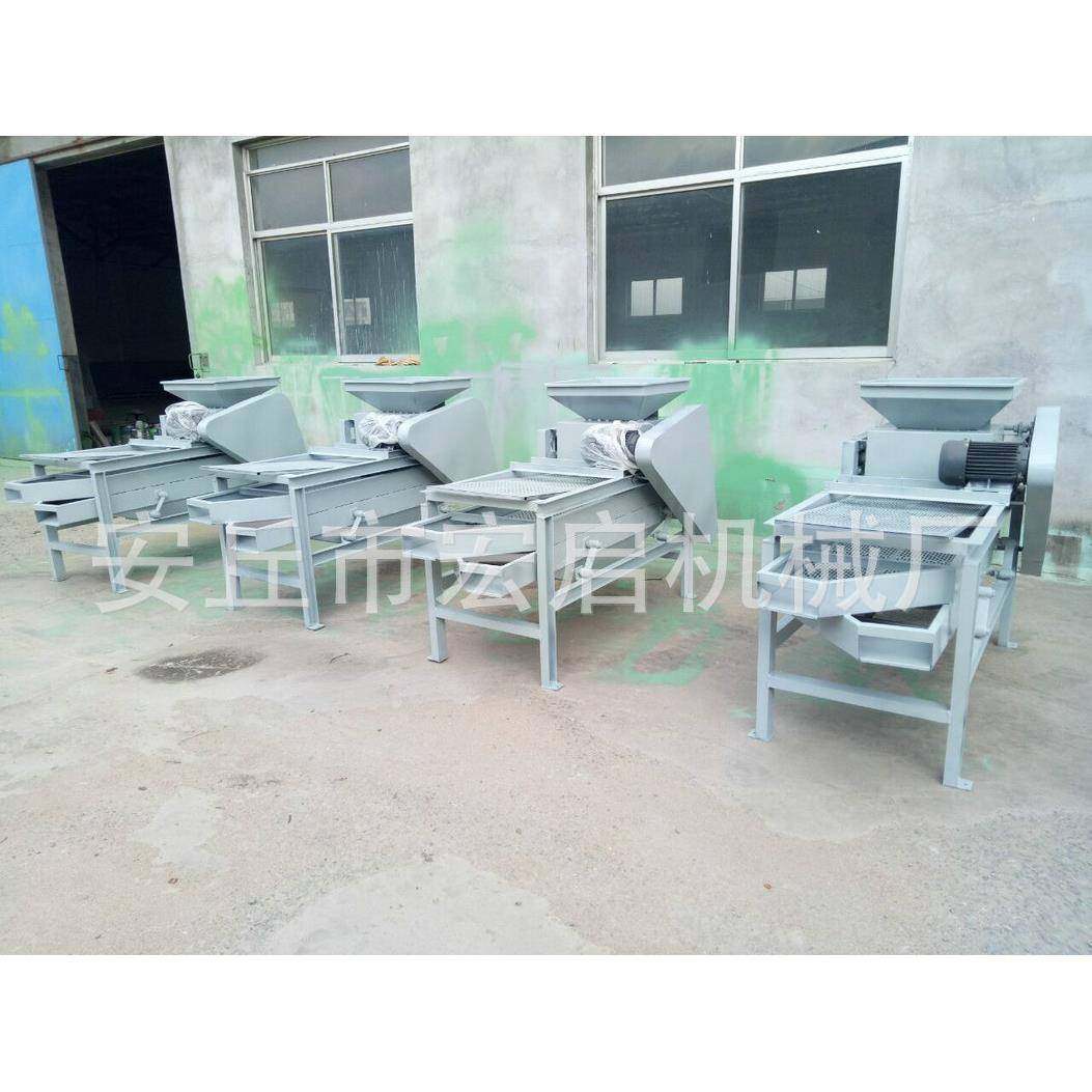 杏仁核破壳机 HAS-500杏壳机 分离机仁 桃去脱壳机