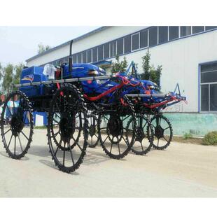 旱无284极变水两用喷药机 走式水速旱两用打药机 乘坐自式湖南撒