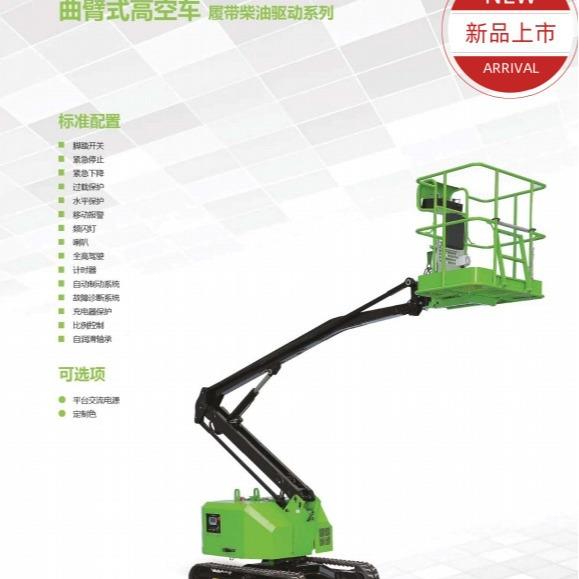 BPD汽油带履式曲臂车 FZ6B 6米高空作业平T台