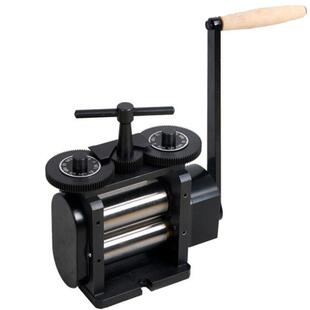 首饰压片机器压片式轧机130mm轧辊首饰工具手动压片机