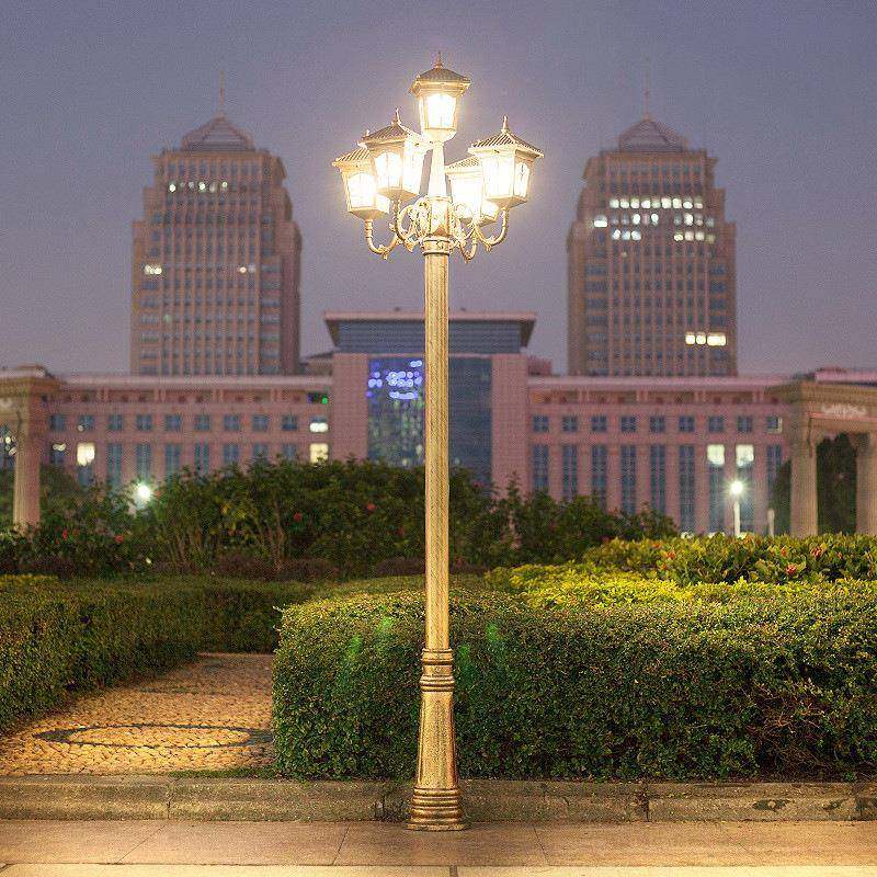 景观灯户外防水led小区花园别墅欧式灯复古室外高杆五头庭院路灯,节庆用品/礼品,新娘配件,淘宝优惠券,粉丝福利购,淘宝优惠卷