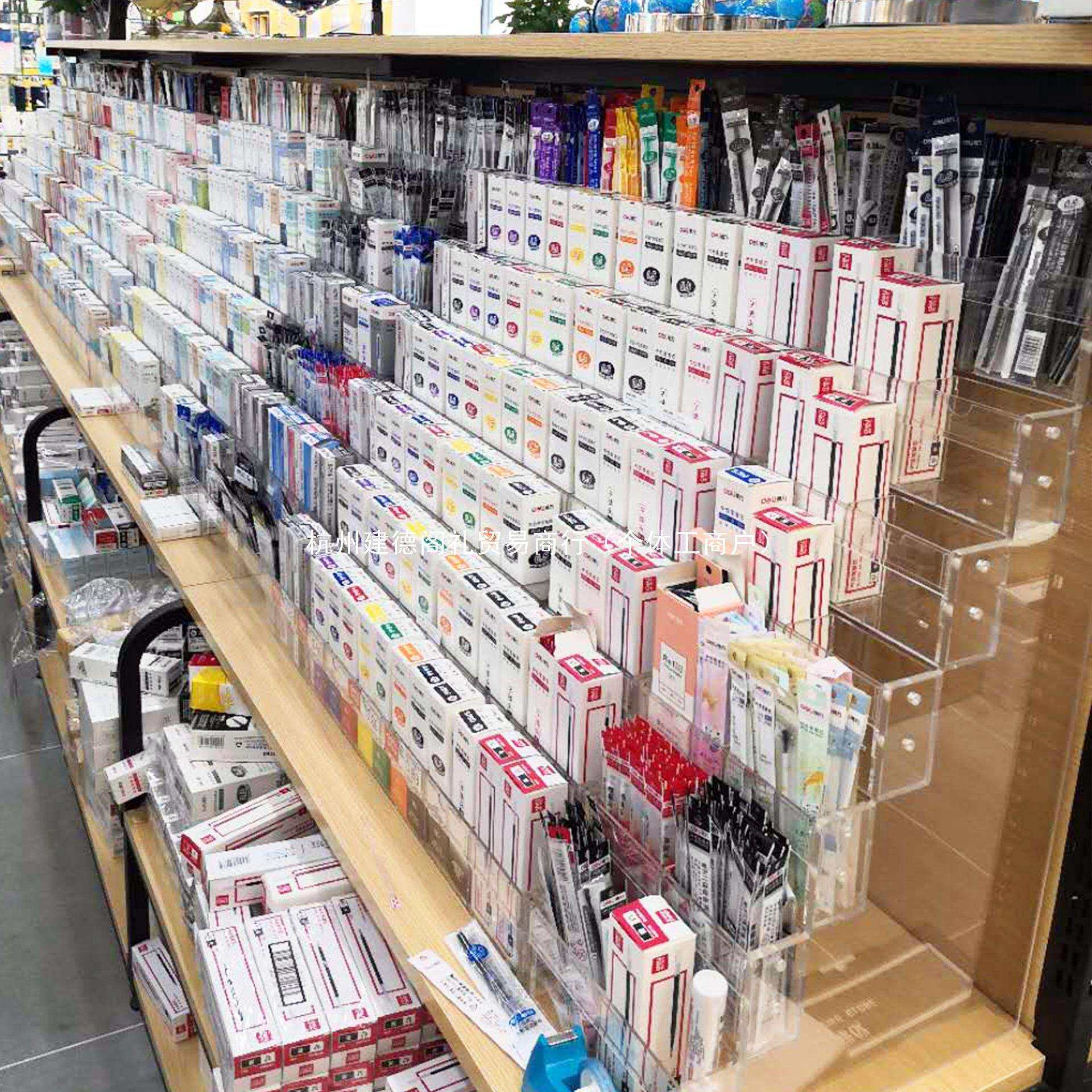 笔架展示架文具店多层阶梯宝塔柜台亚克力透明架子学生钢笔收纳架