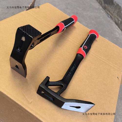 新款一体锻造连体锛子多功能羊角锤方头家用工地加厚木工专用榔头