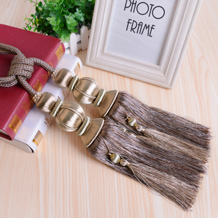 !帘水晶灯帘挂球挂钩绑绳绑带流苏球吊球吊穗