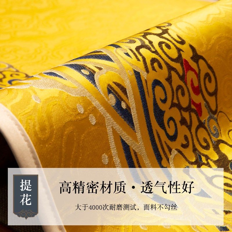 新椅垫仿真丝坐垫透气茶椅垫子防滑中餐椅垫