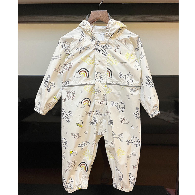 儿童连体雨衣雨裤装男女童防雨防水服全身小童宝宝新款雨披