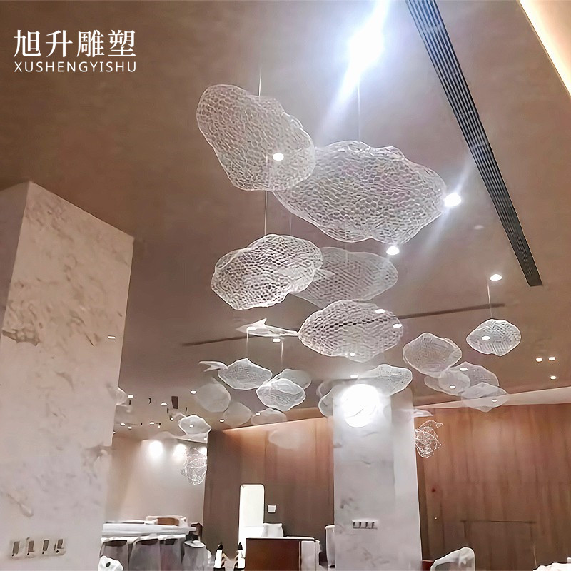 云朵吊饰幼儿园商场店铺天板空中吊饰吊顶饰创意挂件挂饰
