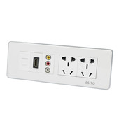 卡侬话筒调音台音频 网口直插大号