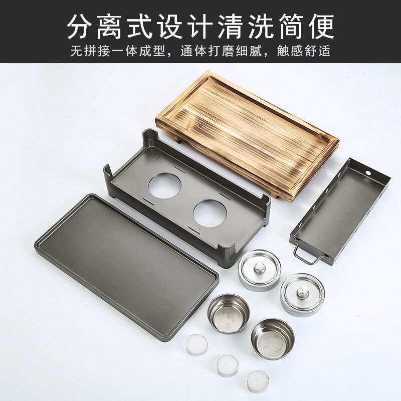烧烤保温炉炭烤热串炉酒精烤肉炉粘保温烤盘商用烤串烧烤加热炉