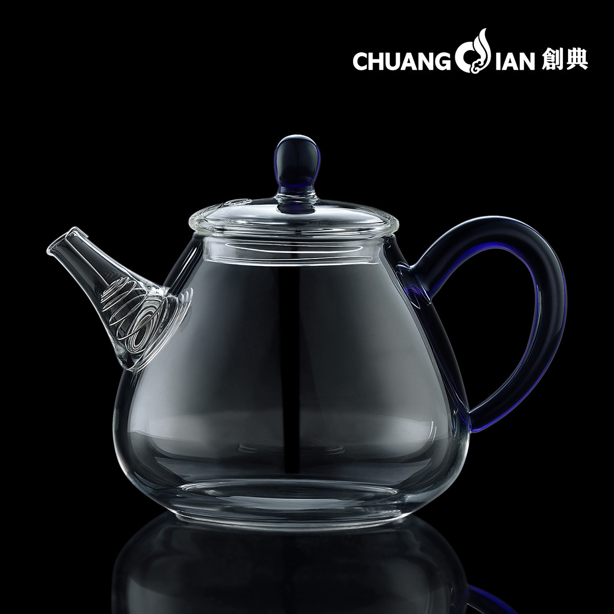 创典茶壶小号耐热功夫茶具过泡茶器泡茶壶茶