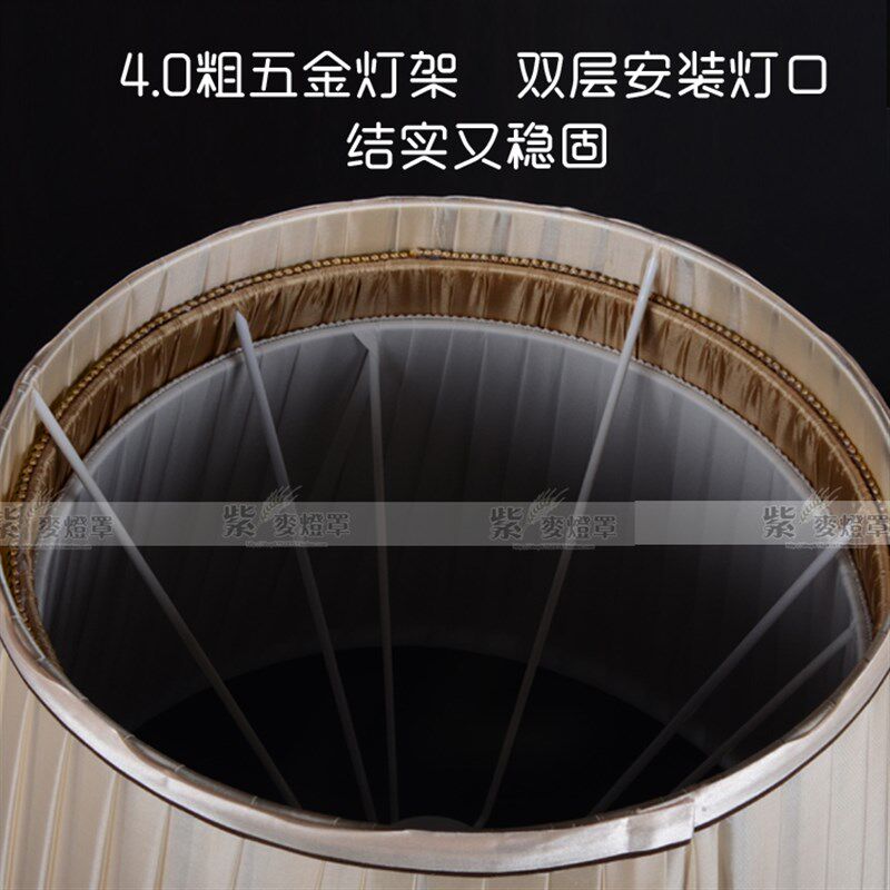 布艺台灯壁灯床头灯落地灯灯罩螺口酒店宾馆台灯灯罩外壳
