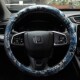 通用款 锦鲤防滑方向盘创意四季 个性 J汽车国潮刺绣车把改装