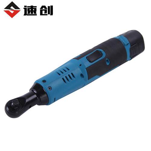 速创90度角向电动扳手 12V充电式棘轮扳手家装汽修多功能锂电扳手