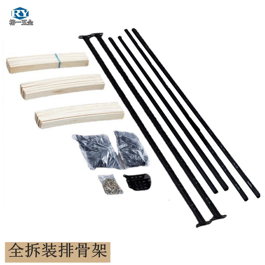 拆卸排骨架榻榻米龙骨架卧室双人单人床架1.8米可拆装钢木排骨架