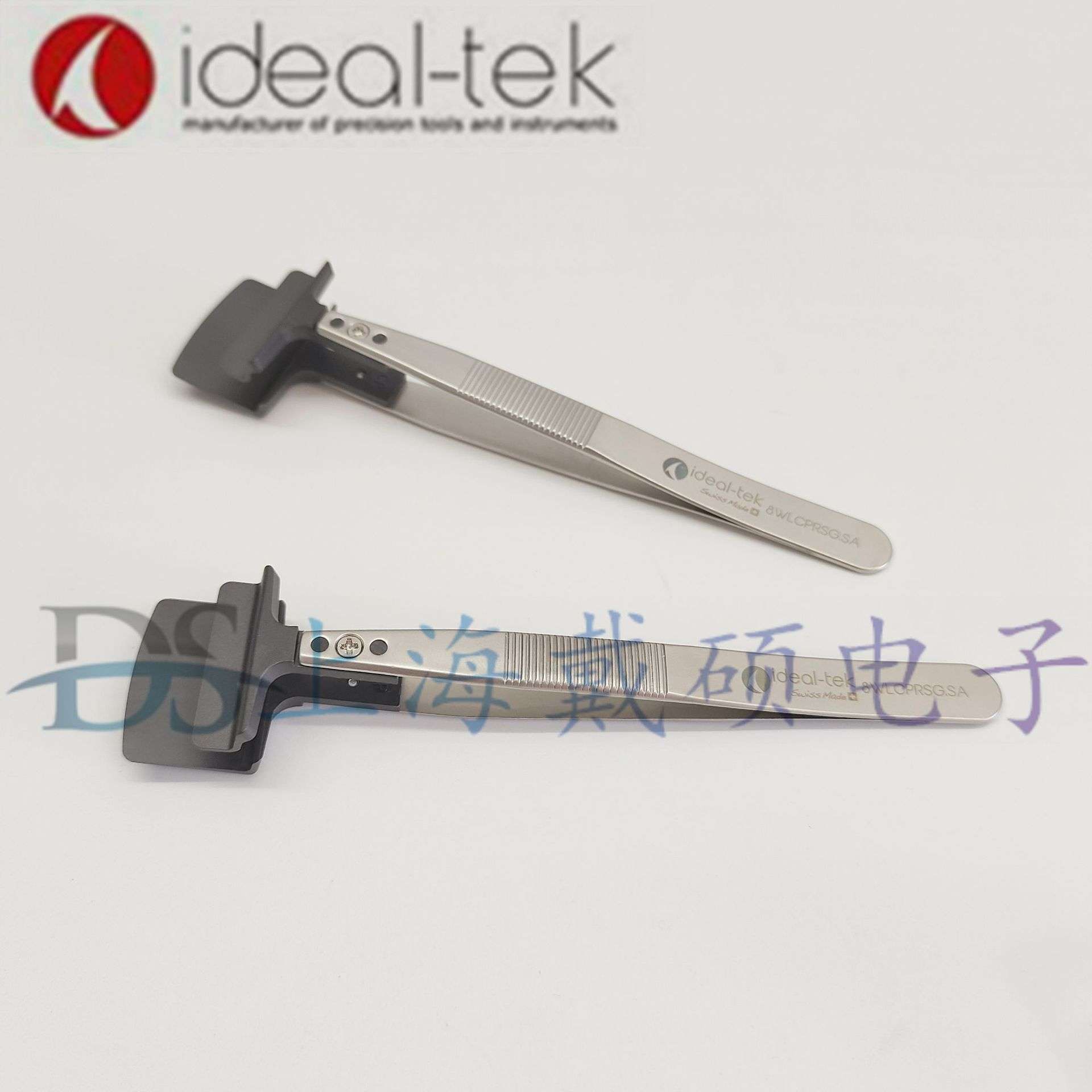瑞士ideal-tek 8WLCPRSG.SA防静电ESD晶片镊子 A8WLCP 镊子头