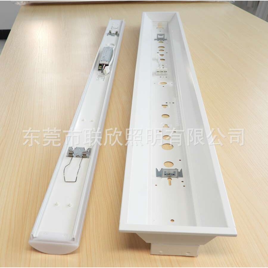 PSE一体化嵌入式灯盘LED天棚灯 商场工厂室内可拆卸式一体吸顶灯