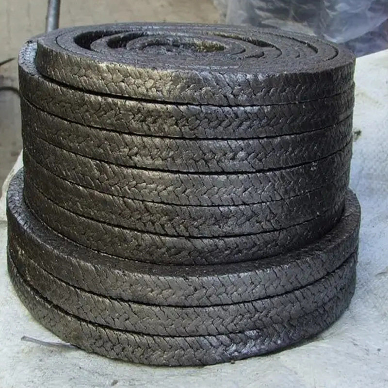彼德耐高压石墨盘根料柔性石墨盘根石墨机织盘根密封绳