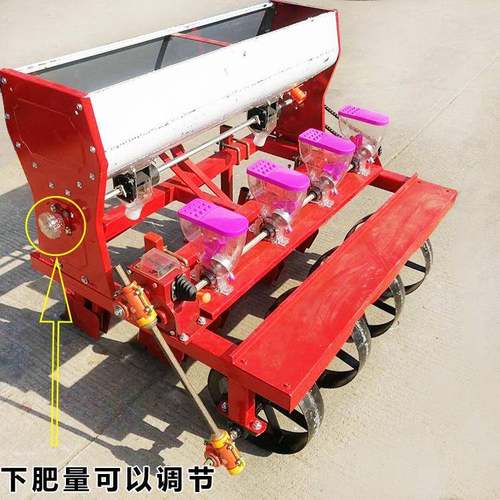 打埂油菜播种机旋耕起垄蔬菜播种机芝麻精播机四轮车带高粱点播机