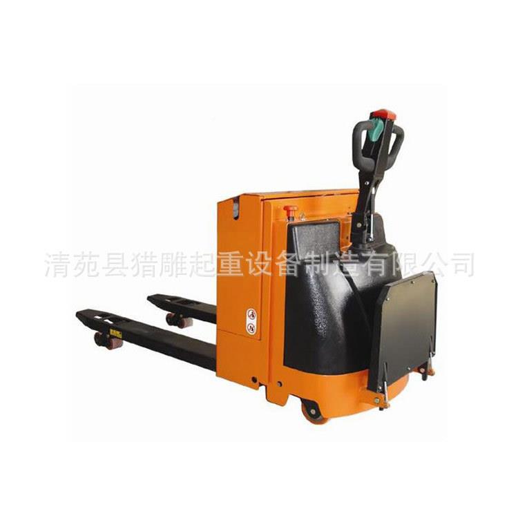 2吨电动液压移升降叉车搬运车 半装卸降2吨升托盘地牛前式叉车t