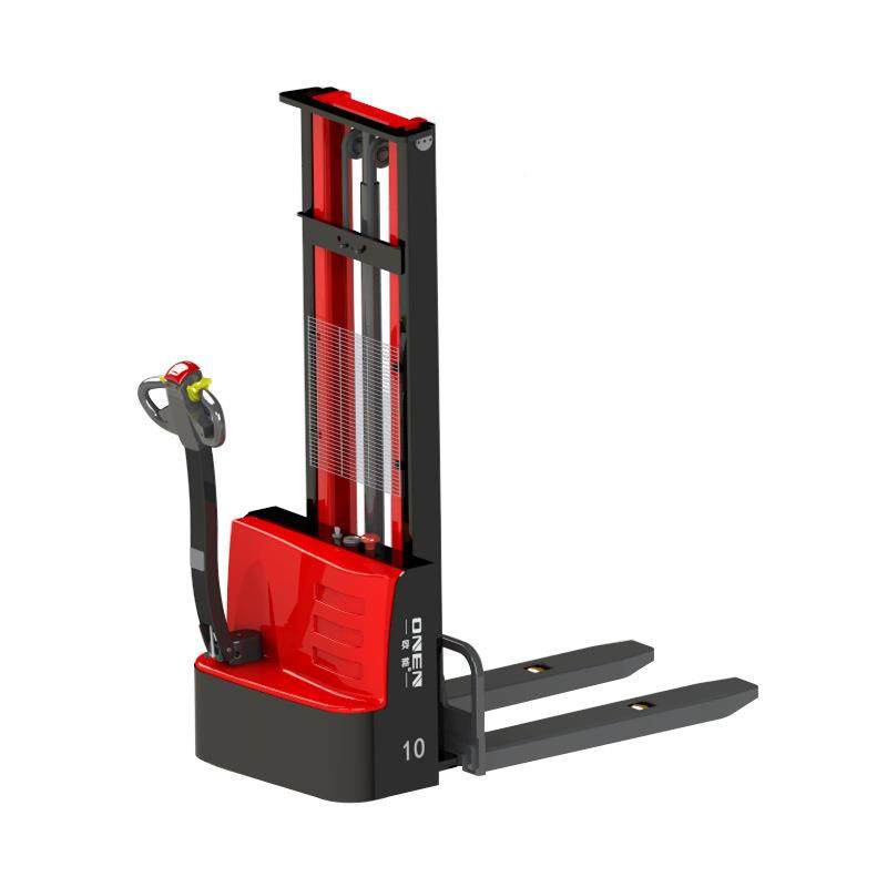 厂家直供能全新步欧行式托盘升堆垛车 叉1吨电动堆高车搬运车EYA1