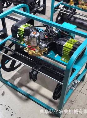 大功率载车打药机44198V60免安装遥动控喷药机500米自缠管电V动喷