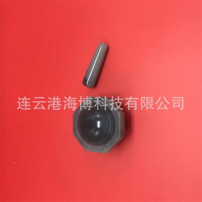 A级 B天无然0玛瑙研钵 研磨棒 直径4~2级50mm实验室玛瑙磨研钵